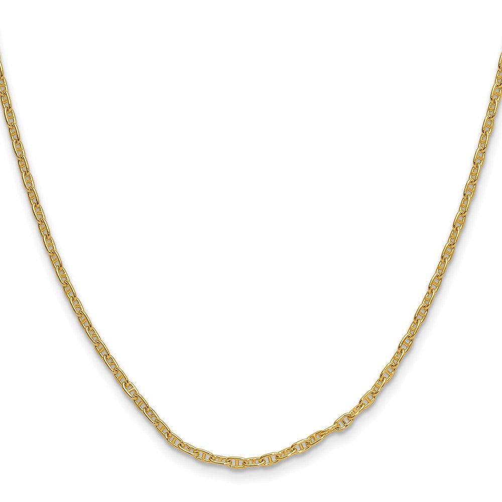 14k 2.35mm Mariners Link Chain