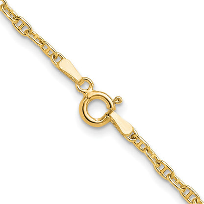 14k 2.35mm Mariners Link Chain