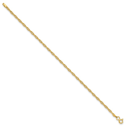 14k 2.35mm Mariners Link Chain