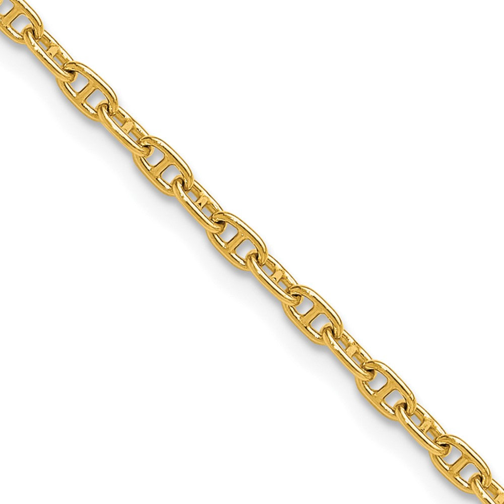 14k 2.35mm Mariners Link Chain