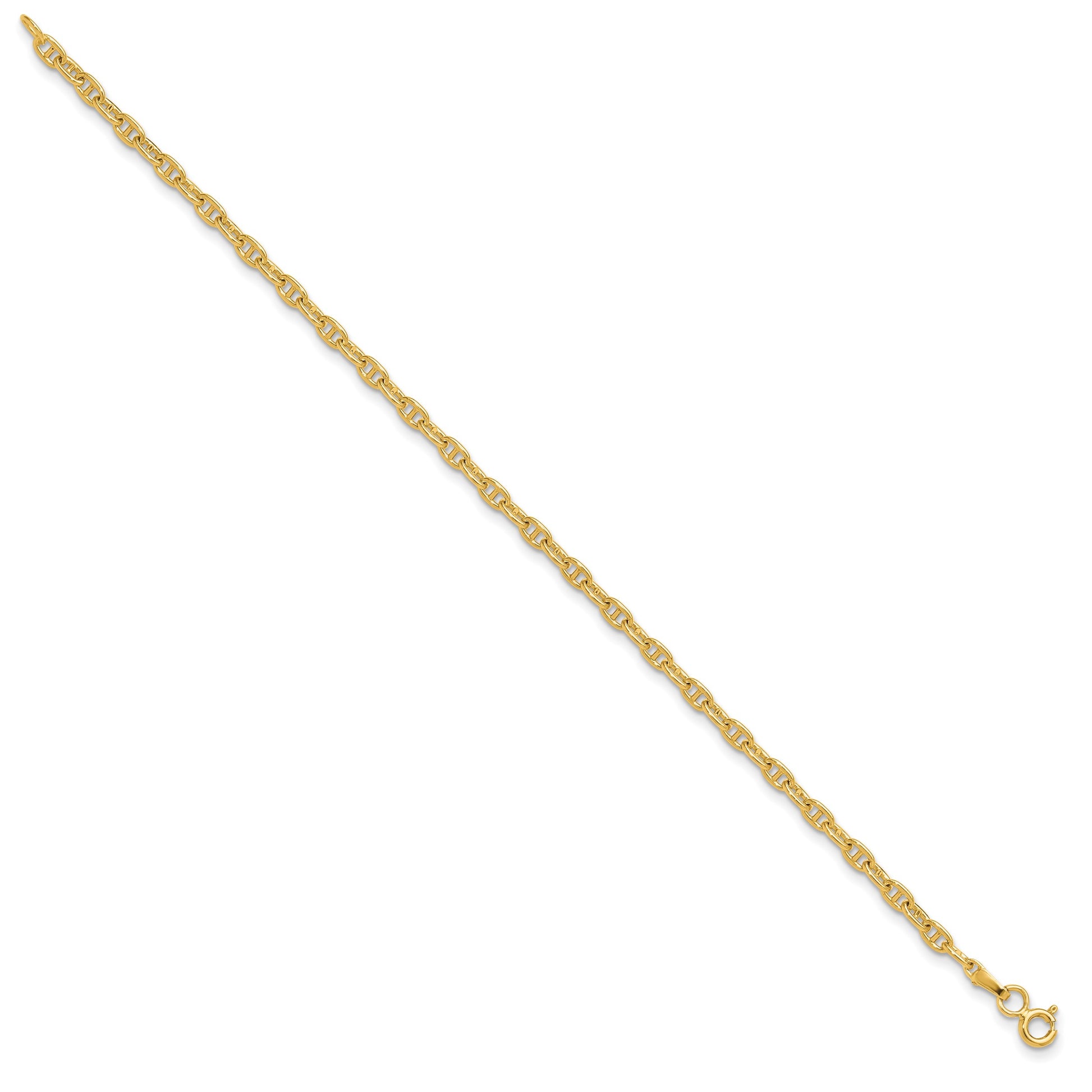 14k 3.0mm Mariners Link Chain
