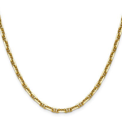 14k 4.1mm D/C Mariner Anchor Chain