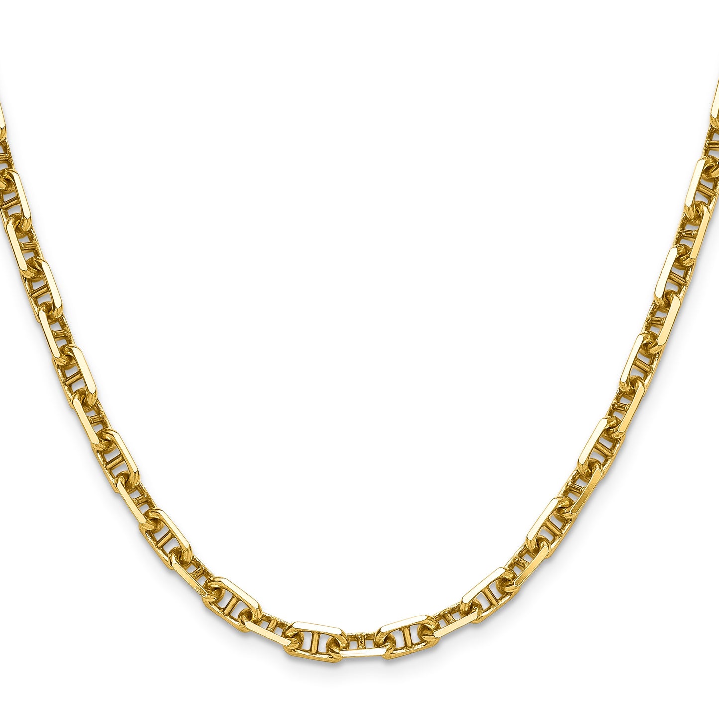 14k 5.0mm D/C Mariner Anchor Chain