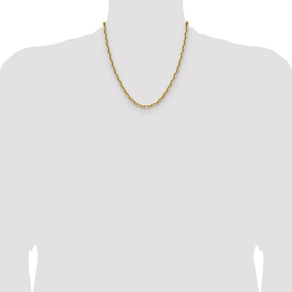 14k 5.0mm D/C Mariner Anchor Chain