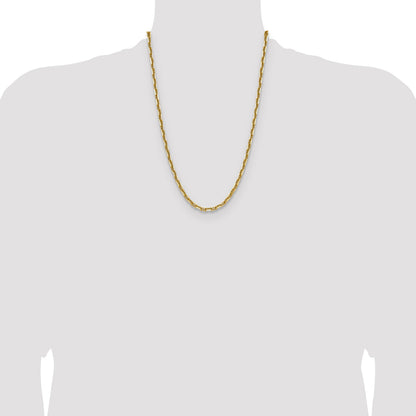 14k 5.0mm D/C Mariner Anchor Chain