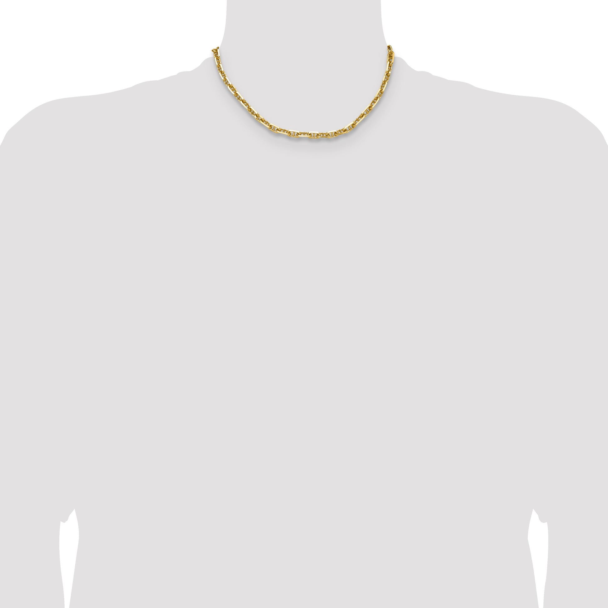 14k 5.7mm D/C Mariner Anchor Chain