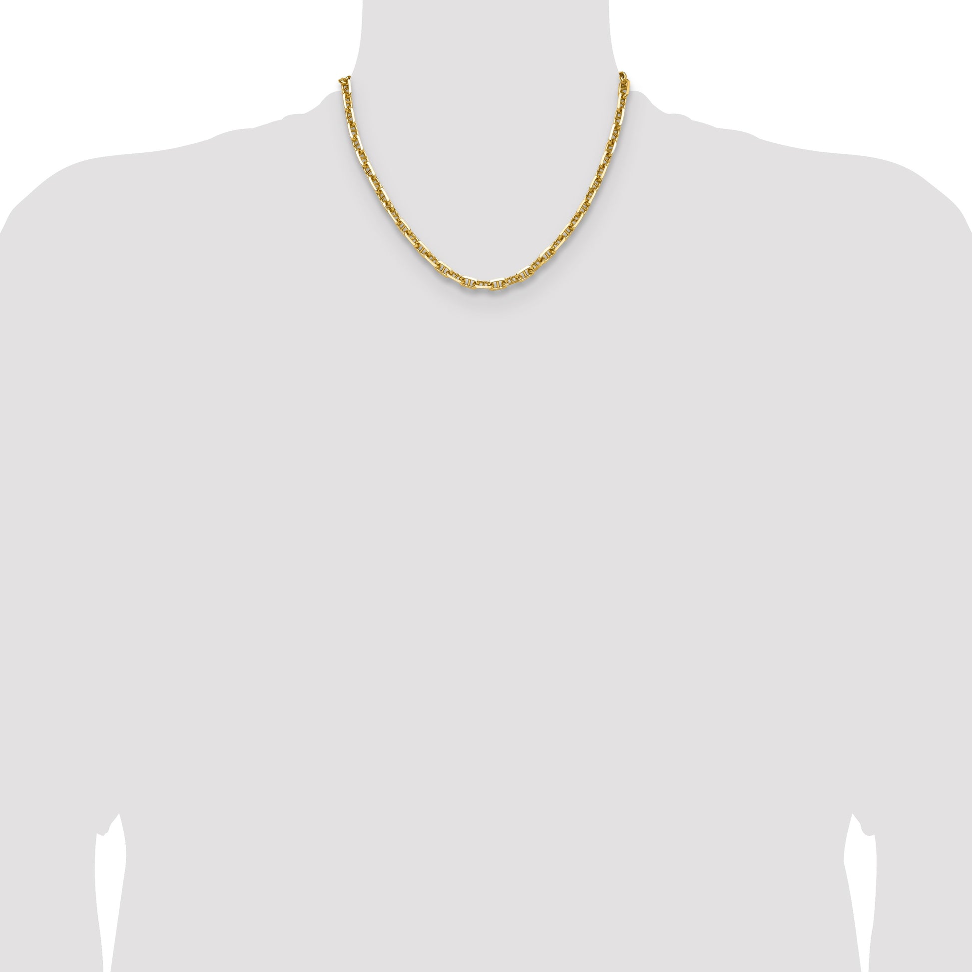 14k 5.7mm D/C Mariner Anchor Chain