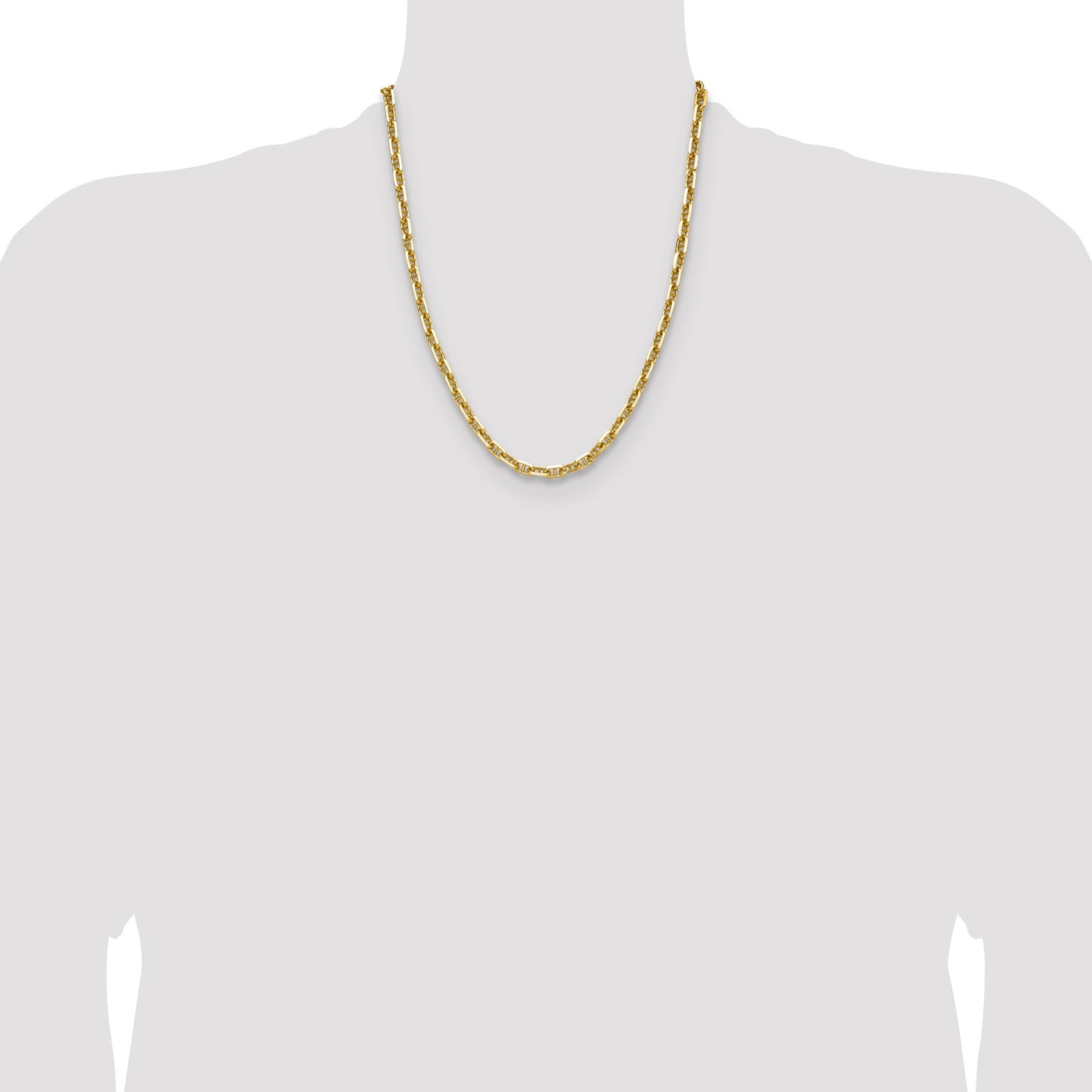 14k 5.7mm D/C Mariner Anchor Chain