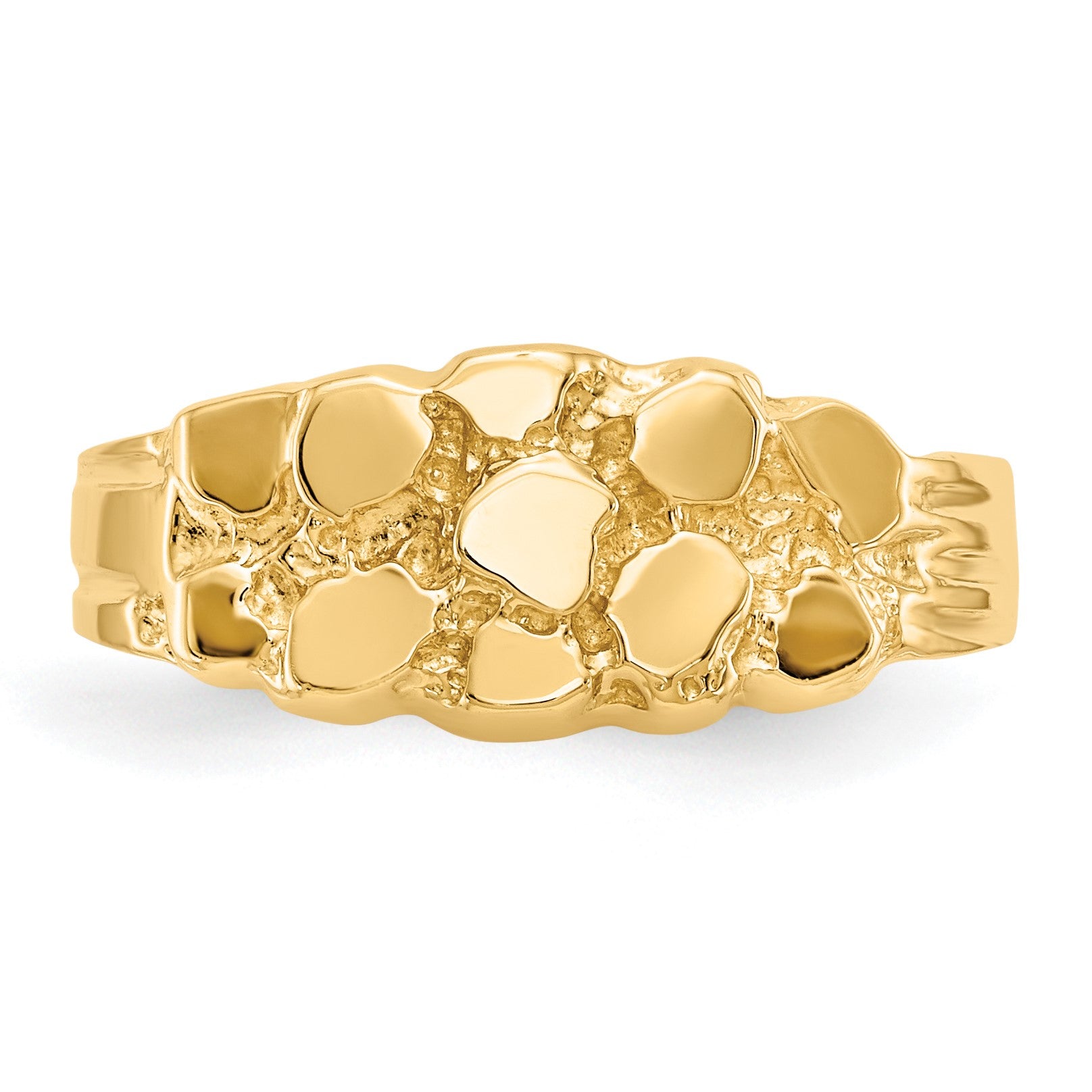 14k Size 6 Nugget Ring