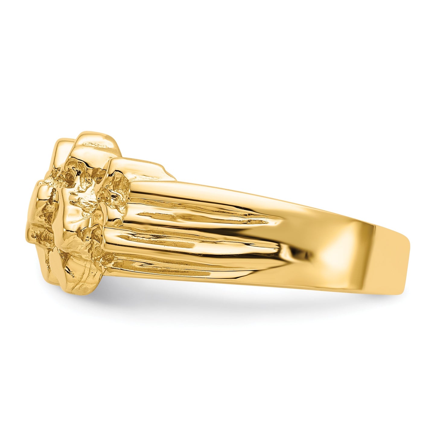 14k Size 8 Nugget Ring