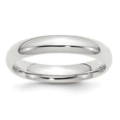 Platinum 4mm Comfort-Fit Wedding Band Size 11.5