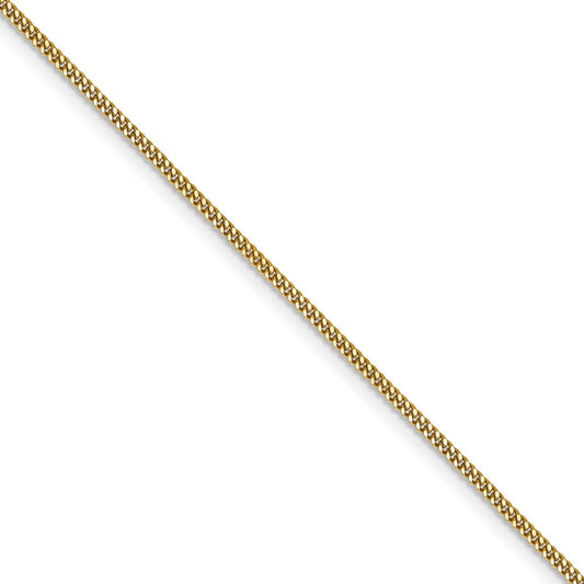 14k 1.3mm Curb Pendant Chain (100 inch Spool)