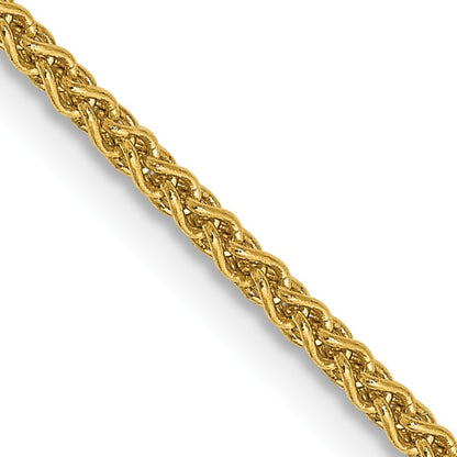 14K 22 inch 1.7mm Spiga with Lobster Clasp Chain