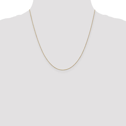 14K 20 inch .75mm Cable with Spring Ring Clasp Pendant Chain