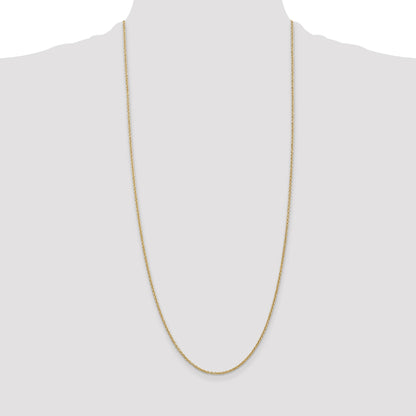 14K 30 inch 1.8mm Forzantine Cable with Lobster Clasp Chain