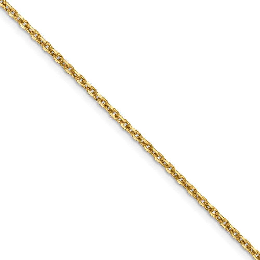 14k 1.65mm D/C Cable Chain (100 inch Spool)