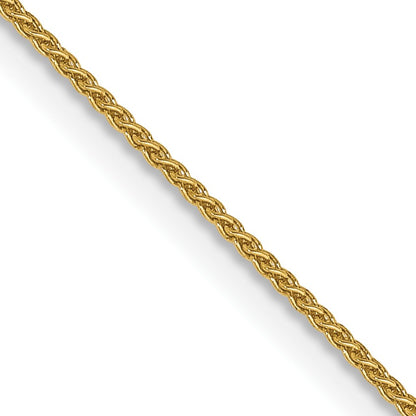 14K 24 inch .85mm Spiga with Spring Ring Clasp Chain