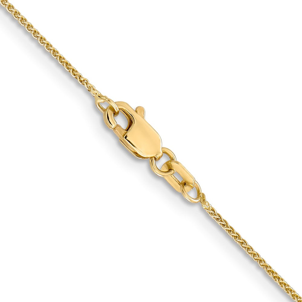 14K 16 inch .85mm Spiga with Lobster Clasp Chain