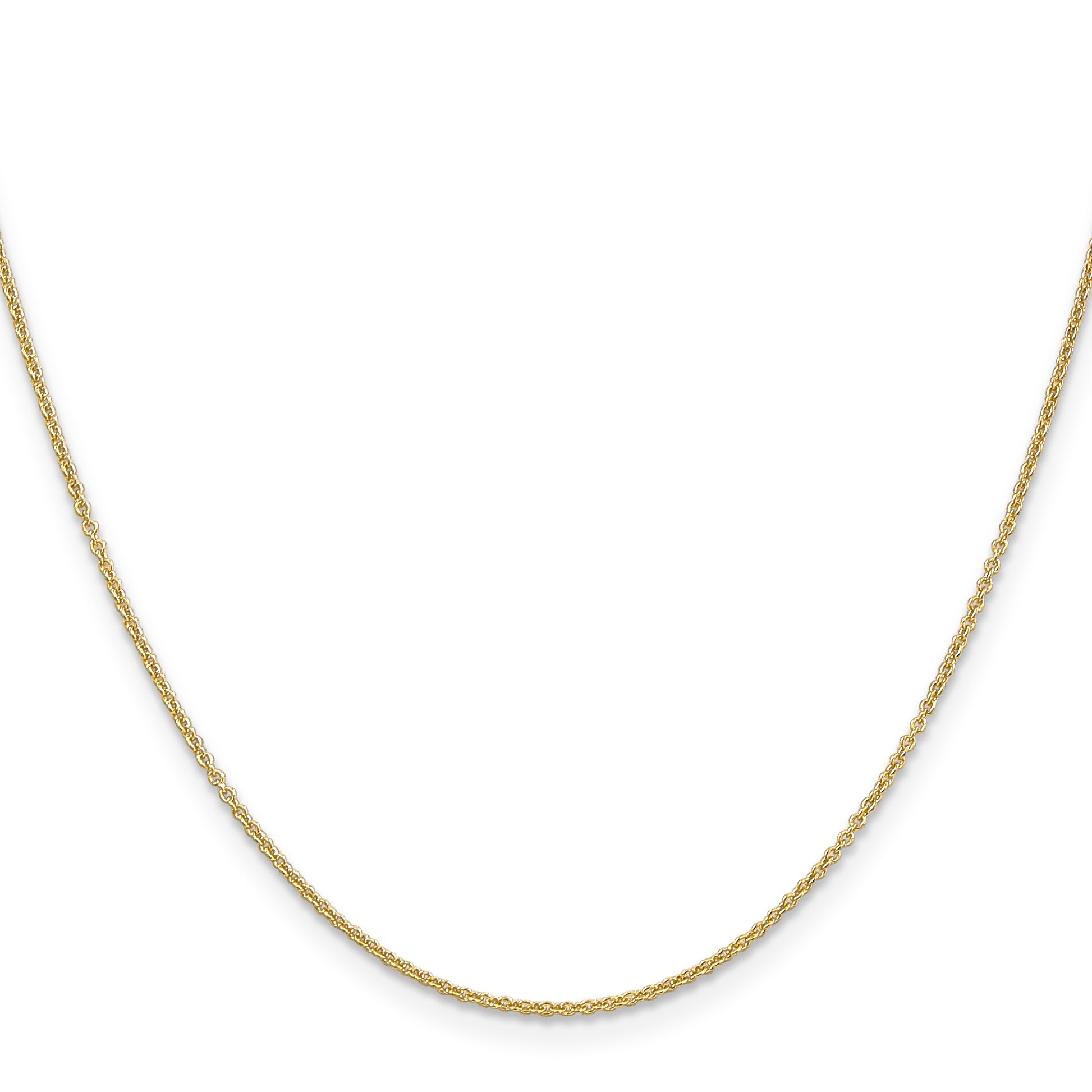 14K 20 inch 1.2mm Cable with Lobster Clasp Chain