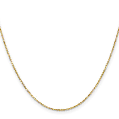 14K 20 inch 1.2mm Cable with Lobster Clasp Chain