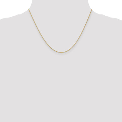 14K 18 inch 1.2mm Cable with Lobster Clasp Chain