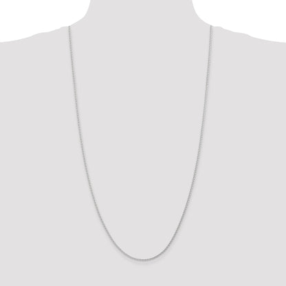 14K White Gold 30 inch 1.75mm Parisian Wheat with Lobster Clasp Chain