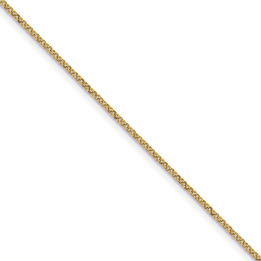 14k 1.15mm Rolo Pendant Chain (100 inch Spool)