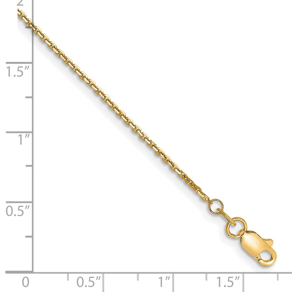 14k 1.2mm D/C Cable Chain