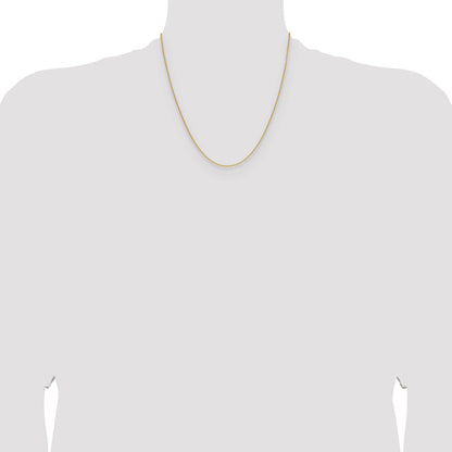 14k 1.5mm Cable Chain