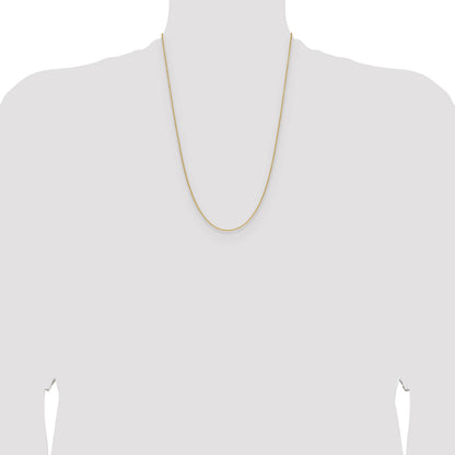 14k 1.5mm Cable Chain