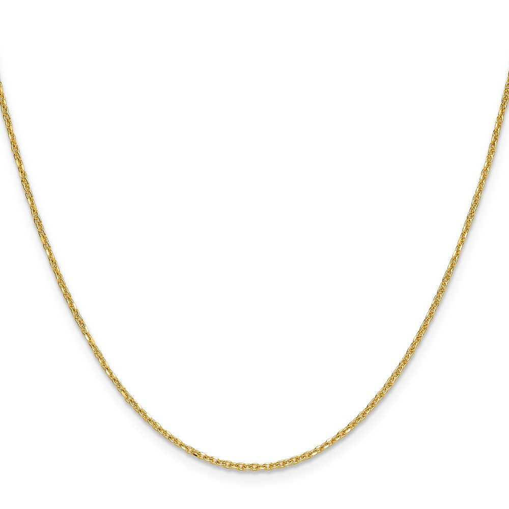 14k 1.4mm D/C Forzantine Cable Chain