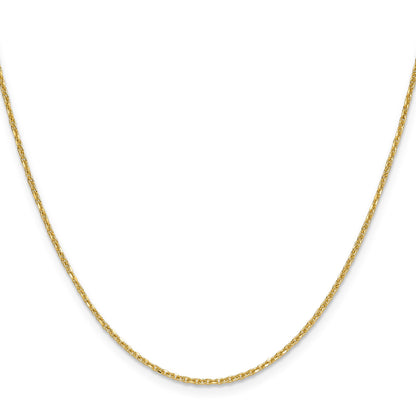 14k 1.4mm D/C Forzantine Cable Chain
