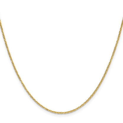 14k 1.4mm D/C Forzantine Cable Chain