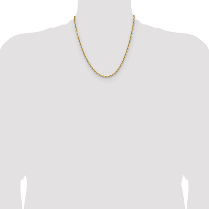 14k 3.90mm D/C French Link Chain