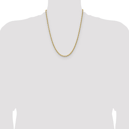 14k 3.90mm D/C French Link Chain
