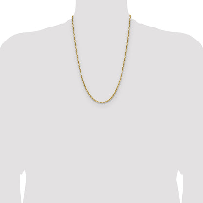 14k 3.90mm D/C French Link Chain