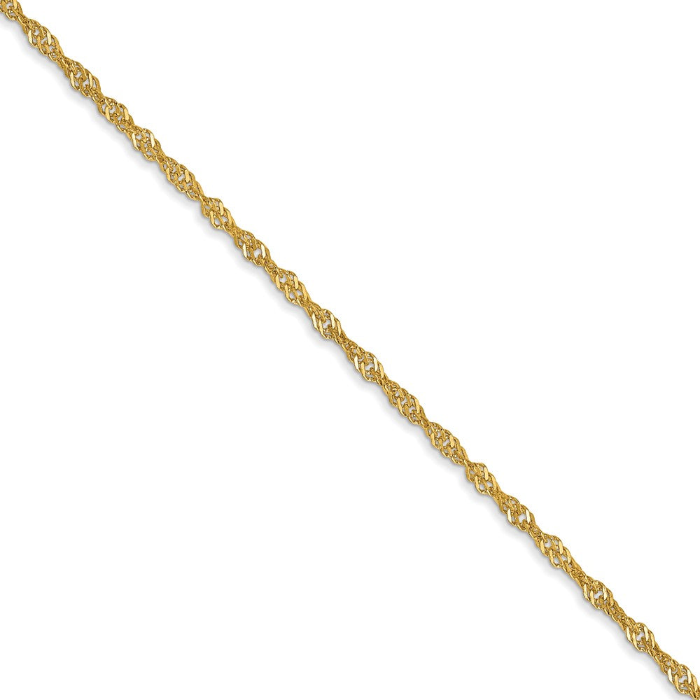 14k 1.4mm Singapore Chain (100 inch Spool)