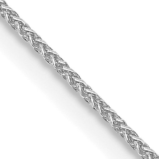 14K White Gold 20 inch .85mm Spiga with Lobster Clasp Chain