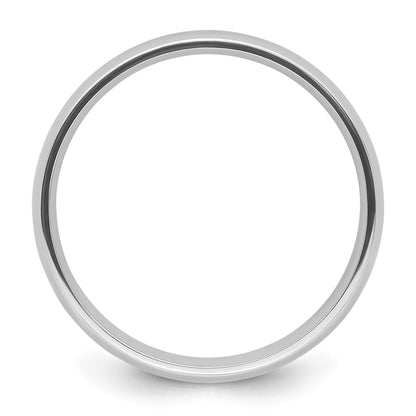 Platinum 5mm Lightweight Comfort-Fit Wedding Band Size 10.5