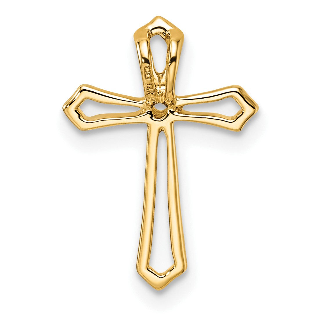 14k Passion Cross Chain Slide Mounting