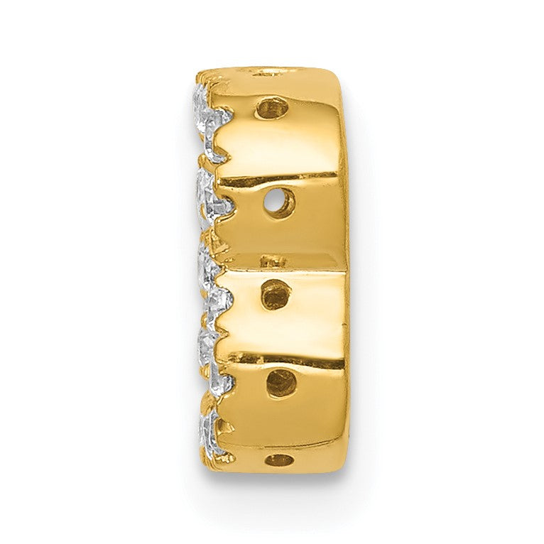 14K  Diamond Letter B Initial Charm