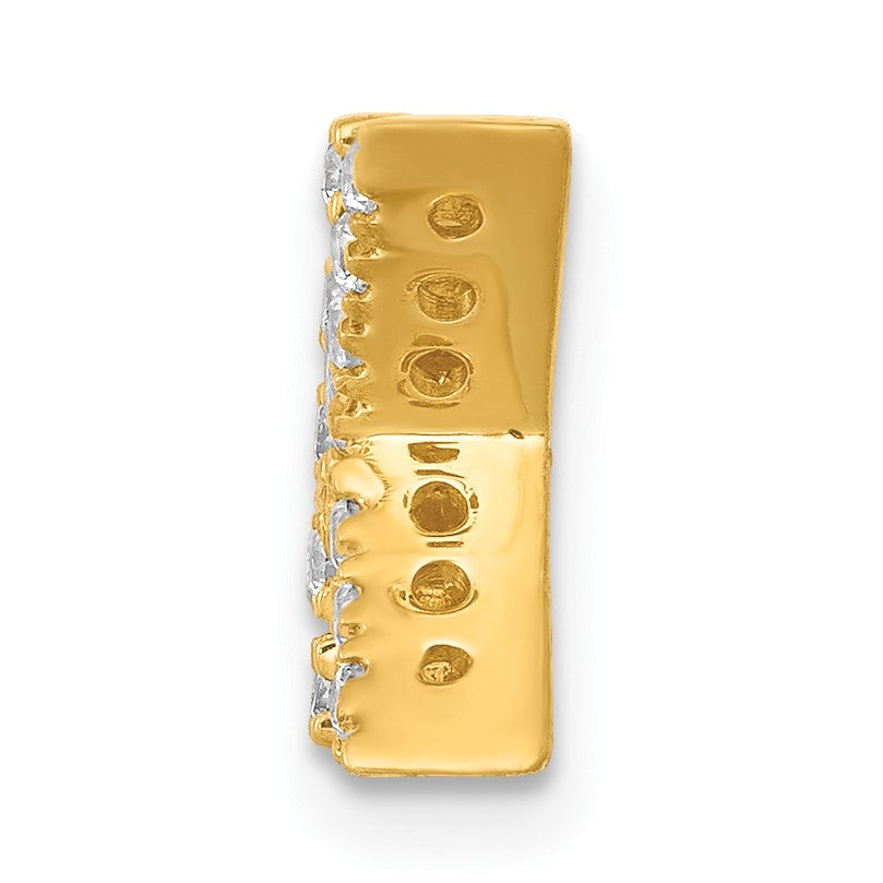 14K  Diamond Letter K  Initial Charm