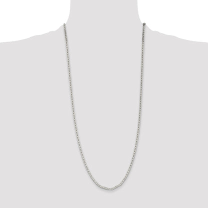Sterling Silver 3mm Flat Anchor Chain