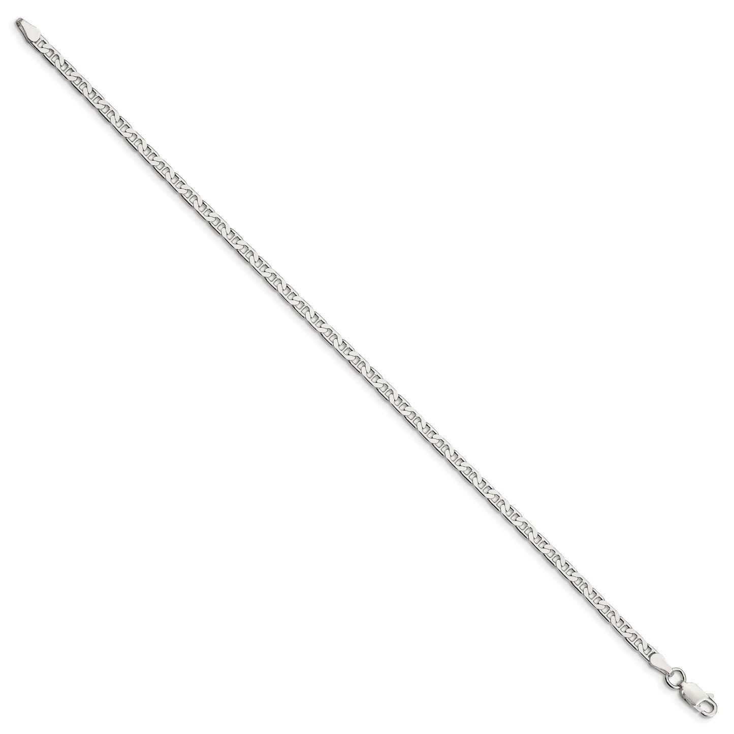 Sterling Silver 3mm Flat Anchor Chain