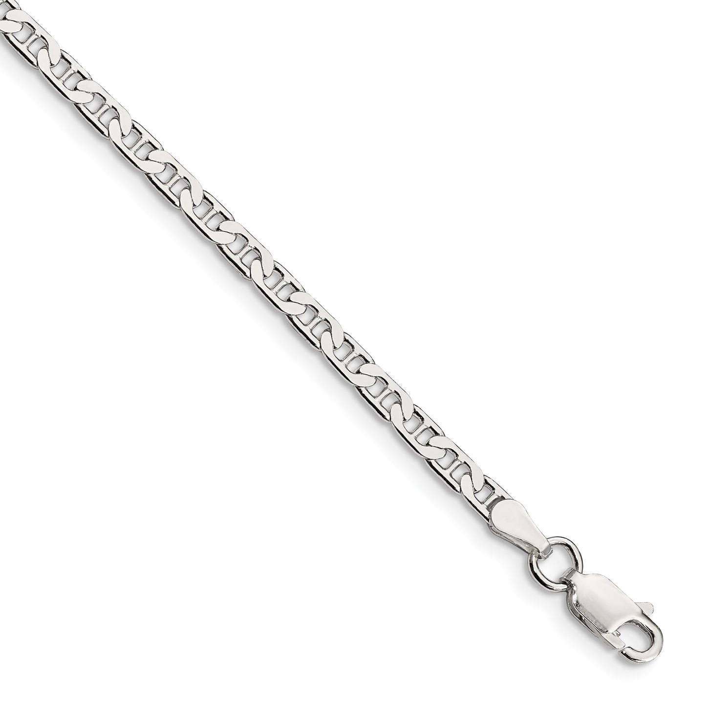 Sterling Silver 3mm Flat Anchor Chain