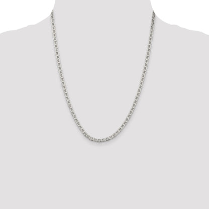 Sterling Silver 3.75mm Flat Anchor Chain