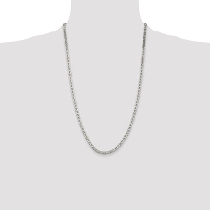 Sterling Silver 3.75mm Flat Anchor Chain
