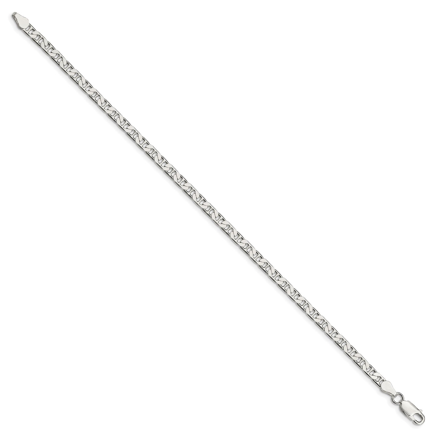 Sterling Silver 3.75mm Flat Anchor Chain