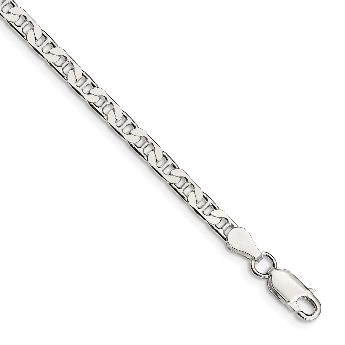 Sterling Silver 3.75mm Flat Anchor Chain