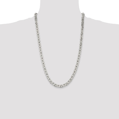 Sterling Silver 6.5mm Flat Anchor Chain